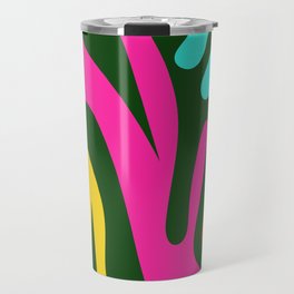 6 Matisse Cut Outs Inspired 220602 Abstract Shapes Organic Valourine Original Travel Mug