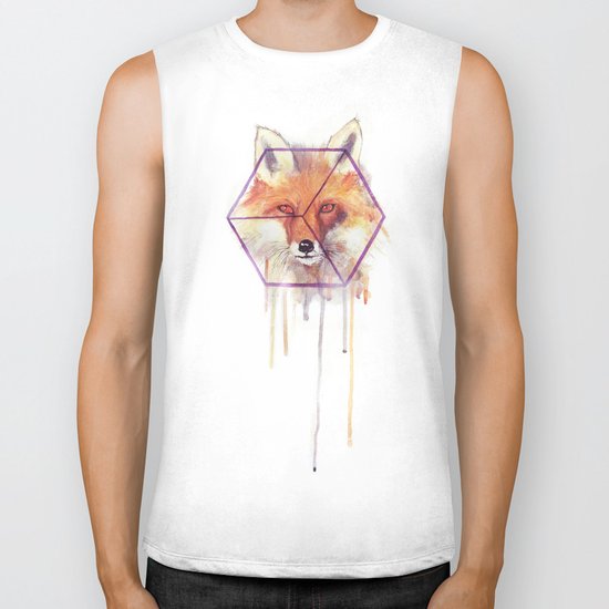 Bonjour Fox!! Biker Tank