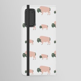 Bison And Baby (Graze) Android Wallet Case