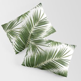 Palm Leaves Jungle Finesse #1 #tropical #wall #art #society6 Pillow Sham