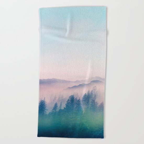 Pastel vibes 62 Beach Towel