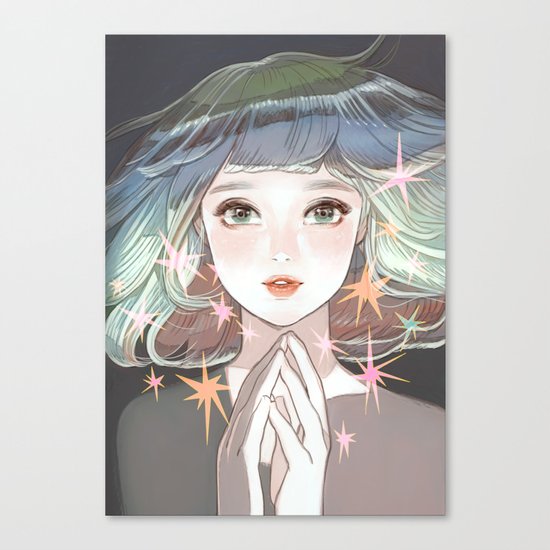 Aqua Canvas Print