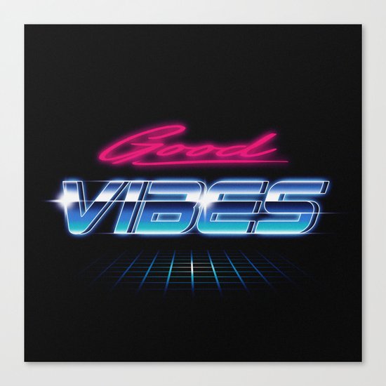 Good Vibes Canvas Print