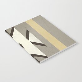 Traditional pre-hispanic zigzag collection - traditional colors Notebook