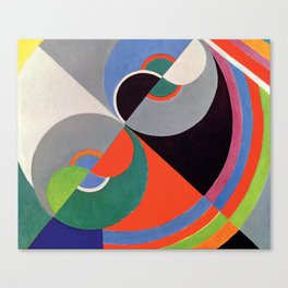 Color Rhythm, sonia delaunay Canvas Print