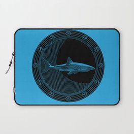 Engraved Shark Laptop Sleeve