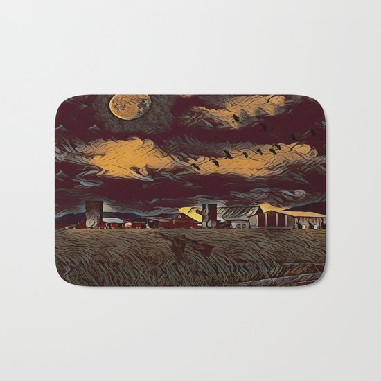Harvest Moon Bath Mat