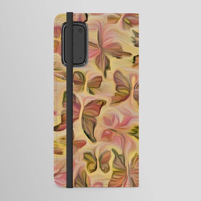 Dancing Butterflies in Pink Android Wallet Case