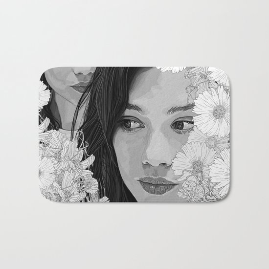 Time and time Bath Mat