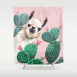 Llama Shower Curtains Society6