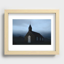 Iceland Church Recessed Framed Print