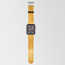 Blurred Golden Yellow Pattern  Apple Watch Band