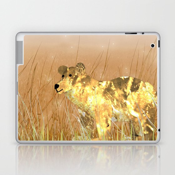 Golden Bear Laptop & iPad Skin
