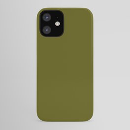 Monochrom 24 dark green iPhone Case