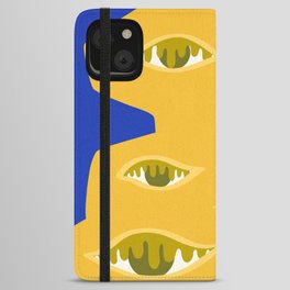 The crying eyes 9 iPhone Wallet Case