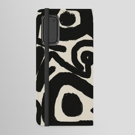 Blackburn abstract drawing Android Wallet Case