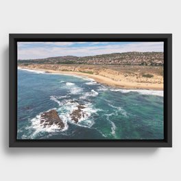 Laguna Beach Framed Canvas