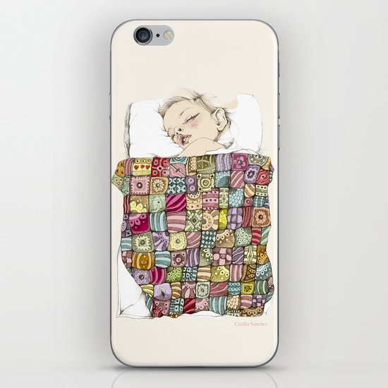 sleeping child iPhone & iPod Skin