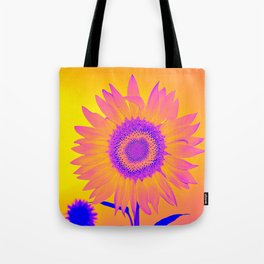 Sunflower in color Tote Bag