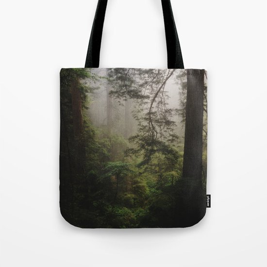 Foggy Forest Tote Bag