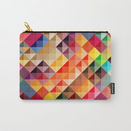 Abstract Triangle Carry-All Pouch