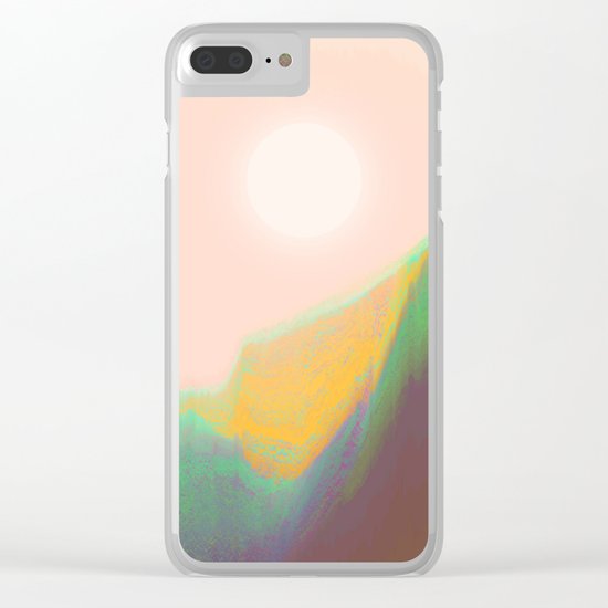 Mountain Heat Clear iPhone Case