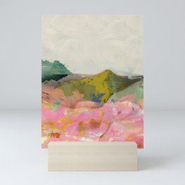 summer landscape Mini Art Print