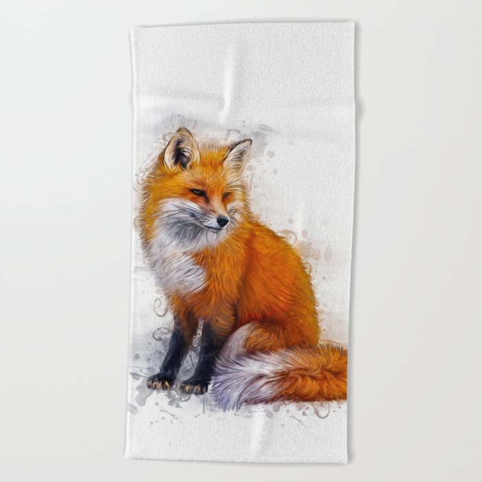 The Fox Beach Towel
