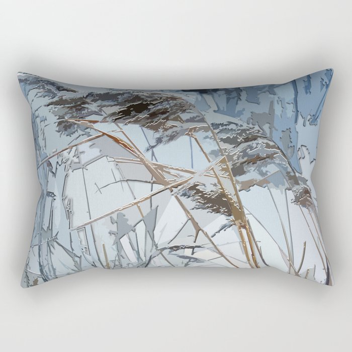 WINTER bulrush Rectangular Pillow