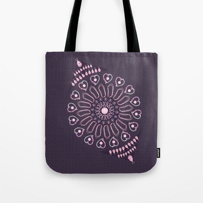 Breast Cancer Survivor Kaleidoscope Art Tote Bag