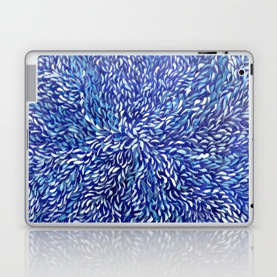Australian Bush Medicine Painting Laptop & iPad Skin