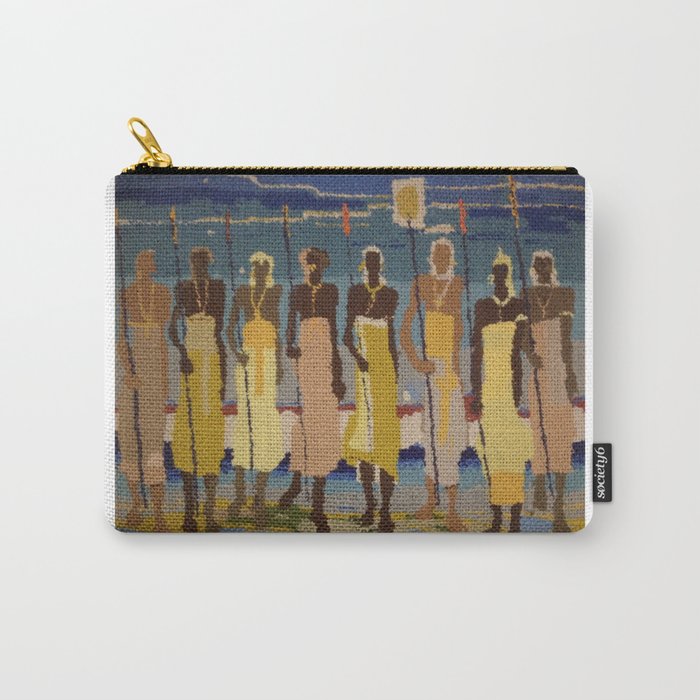 African Warriors Carry-All Pouch