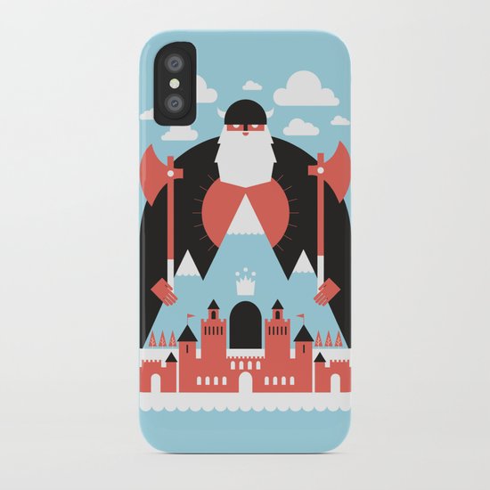 King of the Mountain iPhone Case