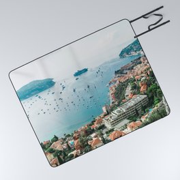 France Photography - Nice By The Sea Picnic Blanket