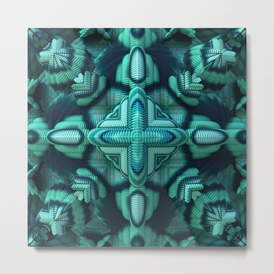 Cool Mint Metal Print