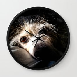 Jack Jack  Wall Clock | White, Adoption, Brother, Terrier, Digital, Relaxing, Happy, Cute, Animal, Pet 