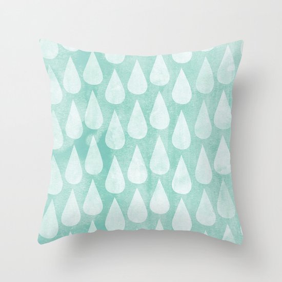 Mint Throw Pillow