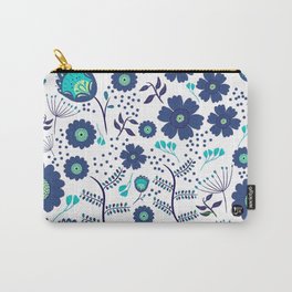 Garden of Blues Carry-All Pouch