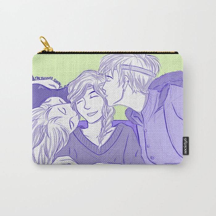 ReyLiaNca New Year's Kisses Carry-All Pouch