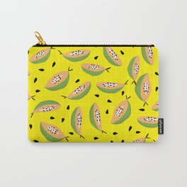 Lovely Papaya Yellow Carry-All Pouch