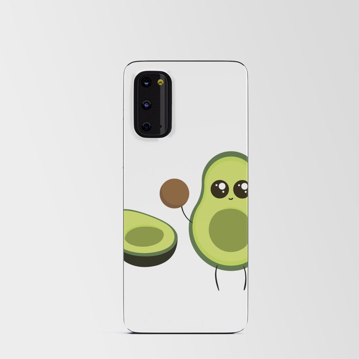Suicidal Baby Avocado - Funny Avocado Serial Killer with Knife Murder Murderer Android Card Case