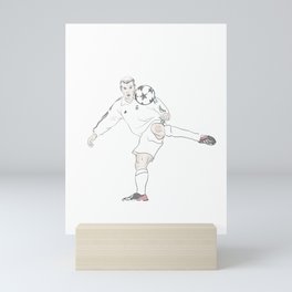 Zidane Mini Art Print