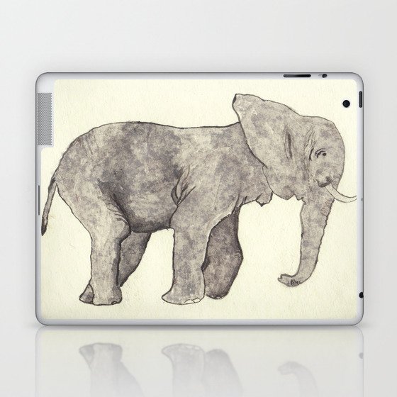 Elephant- Watercolour Laptop & iPad Skin