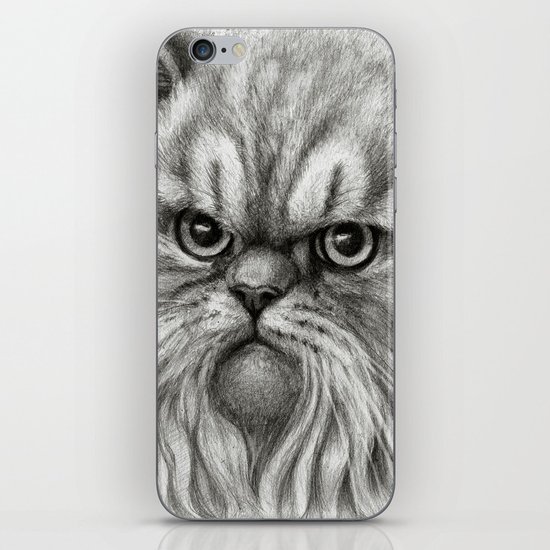 Persian Cat SK072 iPhone & iPod Skin