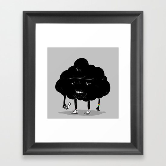 Mr. Optimistic Framed Art Print