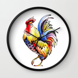 Rooster Wall Clock