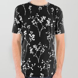 FLORA XI-II-I All Over Graphic Tee
