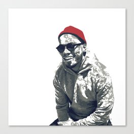 Anderson Paak Cut Away Canvas Print