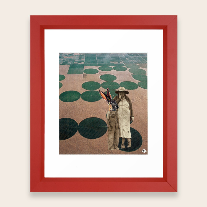 Untitled Because Silly Rabbit Is Too Fuckin Easy Framed Art Print