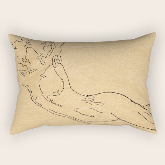 Nude Rectangular Pillow